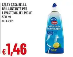 Famila Superstore Selex brillantante lavastoviglie offerta