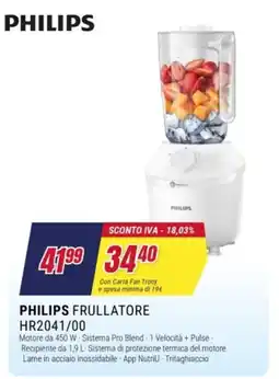 Trony Philips frullatore offerta