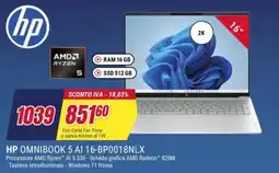 Trony HP OMNIBOOK 5 AI 16-BP0018NLX offerta