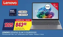 Trony Lenovo Ideapad Slim 3 offerta