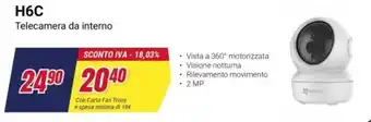 Telecamera da interno H6C