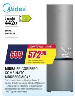 Trony Midea frigorifero combinato offerta