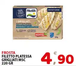 Il Centro Superstore Frosta filetto platessa grigliati msc offerta