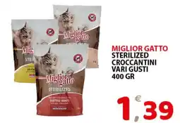 Il Centro Superstore Miglior gatto sterilized croccantini offerta