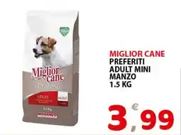 Il Centro Superstore Miglior cane I Preferiti Adult Mini Manzo offerta