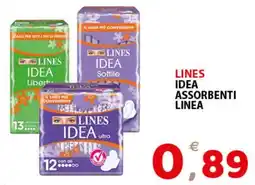 Il Centro Superstore Lines Idea assorbenti linea offerta