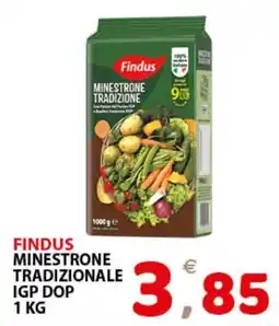 Il Centro Superstore Findus Minestrone Tradizionale offerta