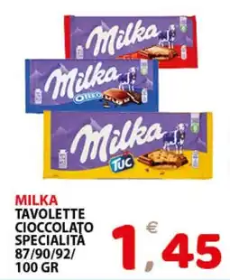 Il Centro Superstore Milka Tavolette Cioccolato Specialita offerta