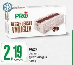 PRO7 Supermercati PRO7 dessert gusto vaniglia offerta