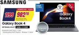 Trony Samsung Galaxy Book 4 offerta