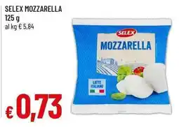 Famila Superstore Selex Mozzarella offerta