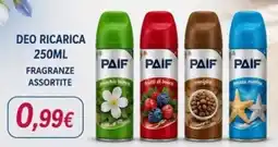 A Casa Mia Deo ricarica Paif offerta