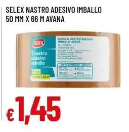 Famila Superstore Selex nastro adesivo imballo offerta