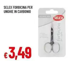 Famila Superstore Selex forbicina per unghie in carbonio offerta