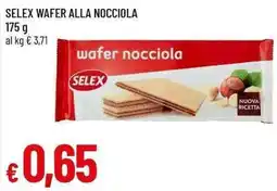 Famila Superstore Selex wafer nocciola offerta