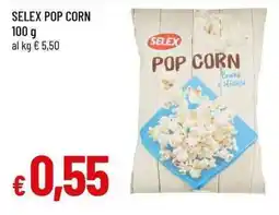 Famila Superstore Selex pop corn offerta