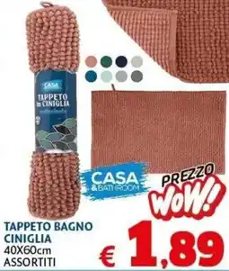 Casa & Co Tappeto bagno ciniglia offerta