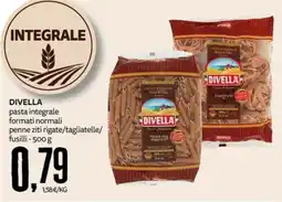 PRO7 Supermercati Divella pasta integrale offerta