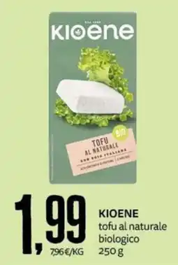 PRO7 Supermercati Kioene tofu al naturale biologico offerta