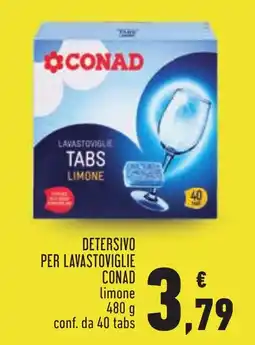 Conad Detersivo per lavastoviglie Conad limone offerta