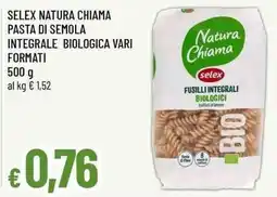 Famila Superstore Natura Chiama Fusilli Integrali Biologici offerta