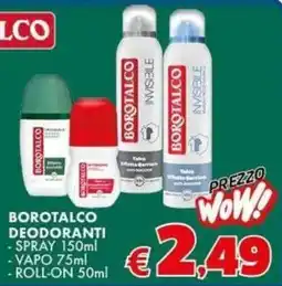 Casa & Co Borotalco deodoranti offerta