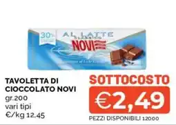 Mercatò Tavoletta di cioccolato Novi offerta