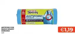 Mercatò Antiforo con manici Spazzy Domopak offerta