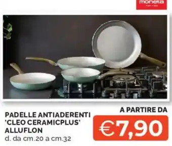Padelle antiaderenti 'Cleo Ceramicplus' Alluflon