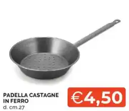 Mercatò Padella castagne in ferro offerta