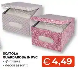 Mercatò Big Scatola guardaroba in pvc offerta
