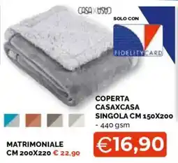 Mercatò Big Coperta Casaxcasa offerta
