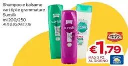 MAX Supermercati Shampoo e balsamo Sunsilk offerta