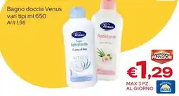 MAX Supermercati Bagno doccia Venus offerta
