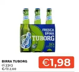 Mercatò Birra Tuborg offerta
