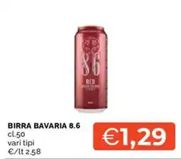 Mercatò Birra Bavaria 8.6 offerta