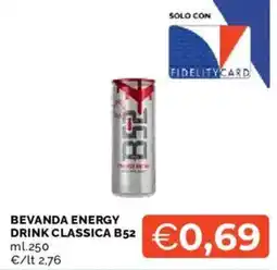 Mercatò Bevanda energy drink classica B52 offerta