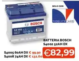 Mercatò Big Batteria Bosch S4002 52AH DX offerta
