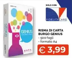 Mercatò Big Risma di carta Burgo Genius offerta