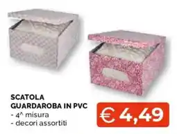 Mercatò Extra Scatola guardaroba in pvc offerta