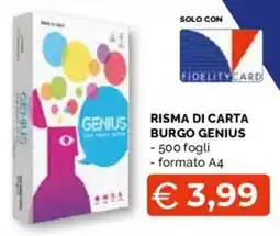 Mercatò Extra Risma di carta Burgo Genius offerta