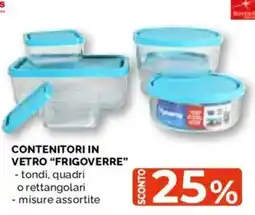 Mercatò Extra Contenitori in vetro Frigoverre offerta