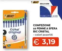 Mercatò Extra Penne a sfera Bic Cristal offerta