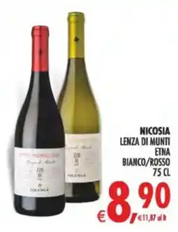 Deco Maxistore Nicosia lenza di munti etna bianco/rosso offerta