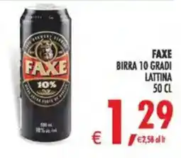 Deco Maxistore Faxe birra 10 gradi offerta
