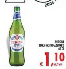 Deco Maxistore Peroni birra nastro azzurro offerta