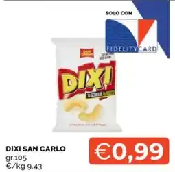 Mercatò Dixi San Carlo offerta