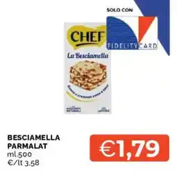 Mercatò Besciamella Parmalat offerta