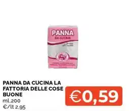 Mercatò Panna da cucina La fattoria delle cose buone offerta