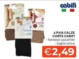 Mercatò Calze corte Cabifi offerta
